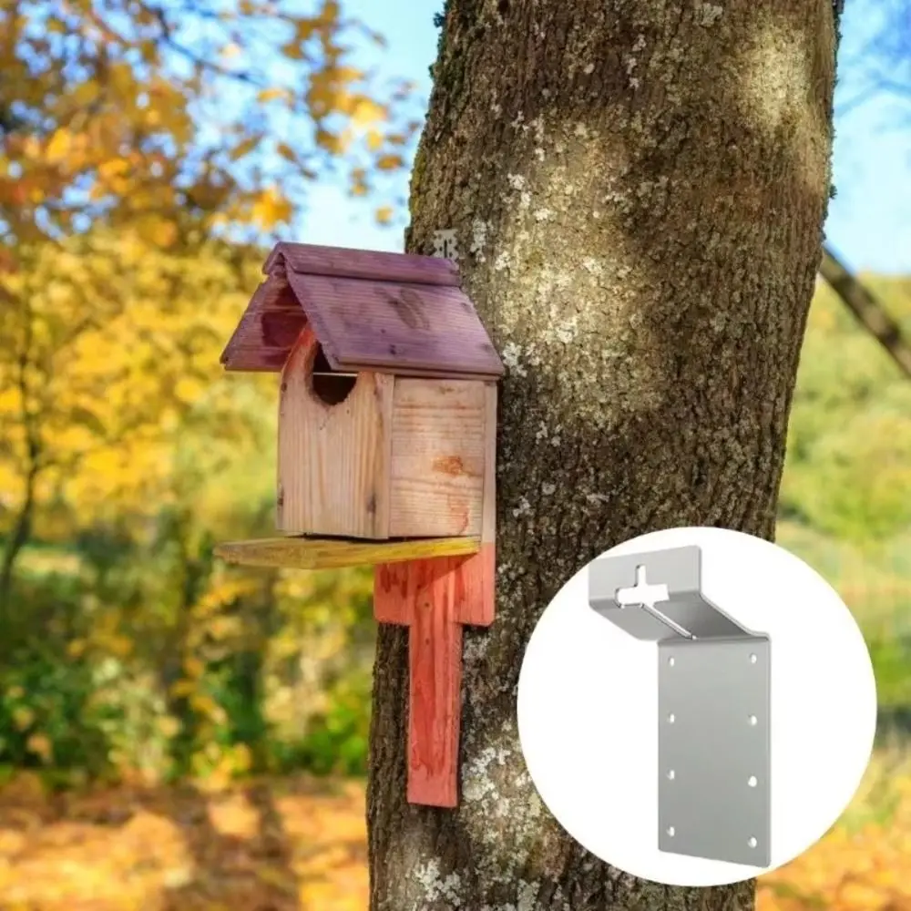 

Sturdy 3 Inch T-Post Mounting Bracket Sleek and Minimalist Design Support Vertical Mounting Bracket Convenient Weather Resistant