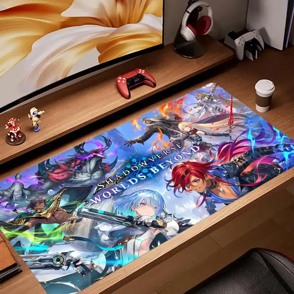 

Коврик для мыши Shadowverse Worids Beyond, коврик для мыши, коврик для мыши, настольные коврики, игровые аксессуары, детали для ПК XXL90x40 см