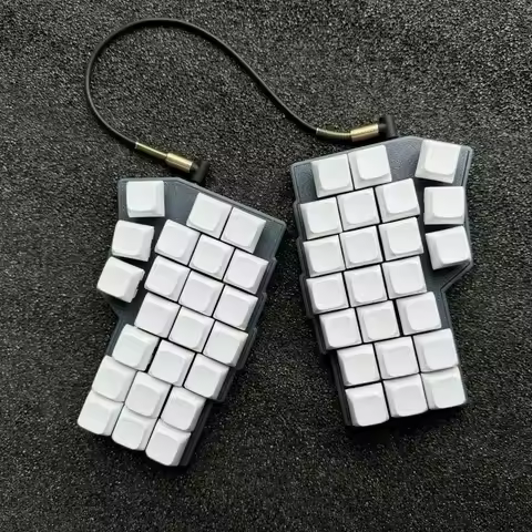 Corne V4.1 Split Mechanical Keyboard Kit Custom Wired Single-mode Hot-swap RGB QMK/VIAL Ergonomics R2040 DIY Keyboard for Gamers