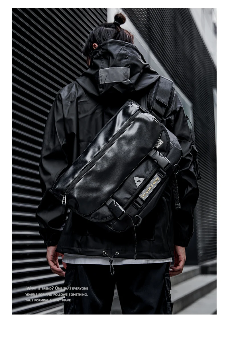 Heißer Verkauf Oxford Männlichen Messenger Taschen Einfache Radfahren Sport Schwarz Atmungs Mode Outdoor Sling Diebstahl Umhängetasche – Detail 22