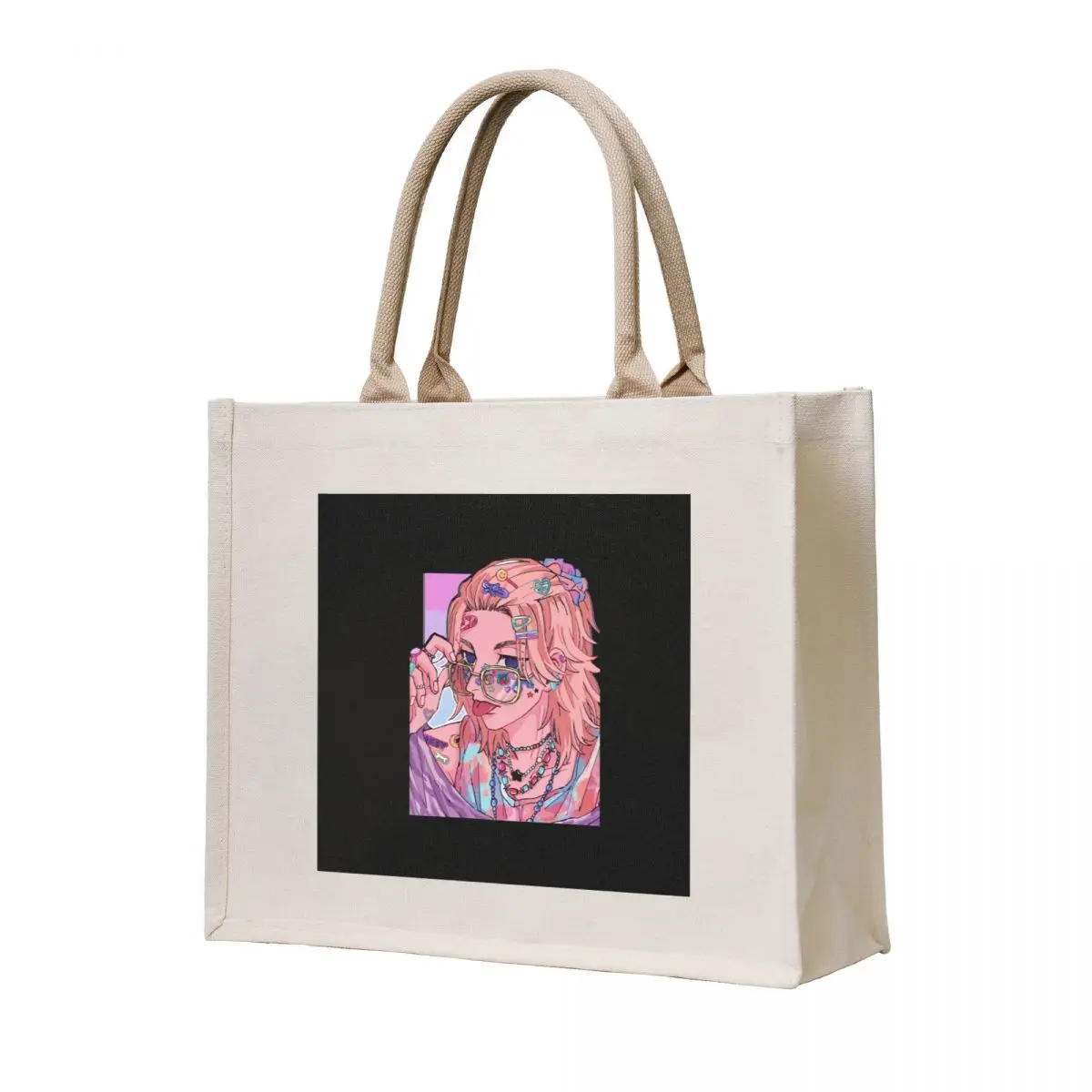 

Mikey Cute Fan Art - Tokyo Tote Bag Lady bags shopping bags foldable handbag eco pack