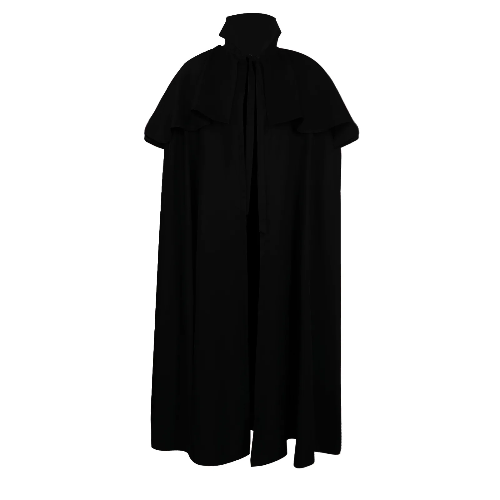 Loween Cosplay Robe de garde du roi Cape Costume de magicien pour mascarade Par thème médiéval vêtements de scène ethnique pour femmes