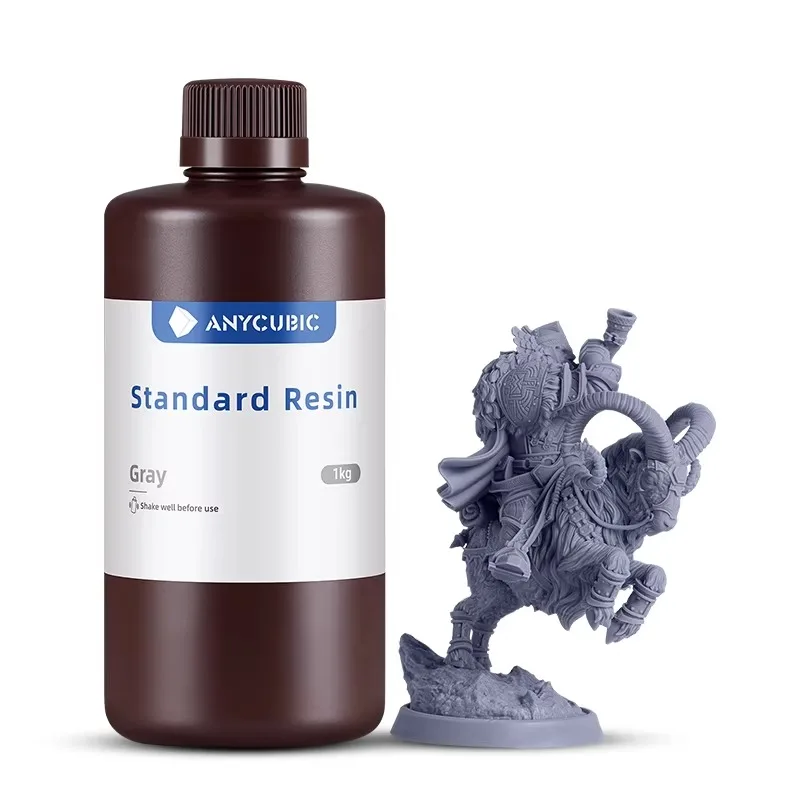 1kg AnyCubic 405nm UV Standard Resin V2 for Photon 3D Printer Mono X LCD UV Sensitive Resin Printing Material