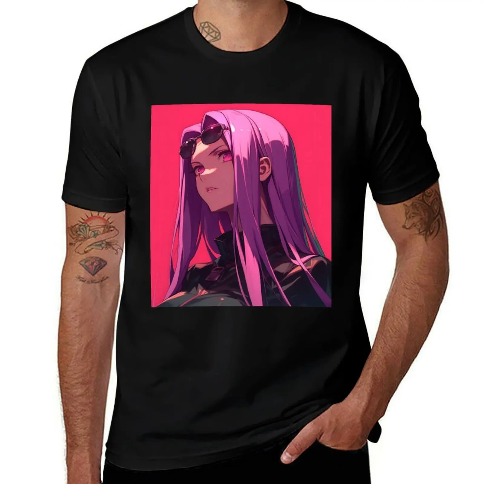 

Rider Medusa - Fate series 4 T-Shirt oversize t-shirts man graphic tee shirt anime shirt mens plain t shirts
