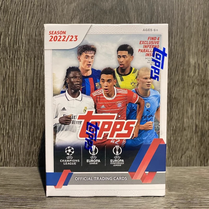 Original 2022-2023 TOPPS Card Football Star Card UCC UEFA Champions League Competitions Football Collectible Card Toy Holiday