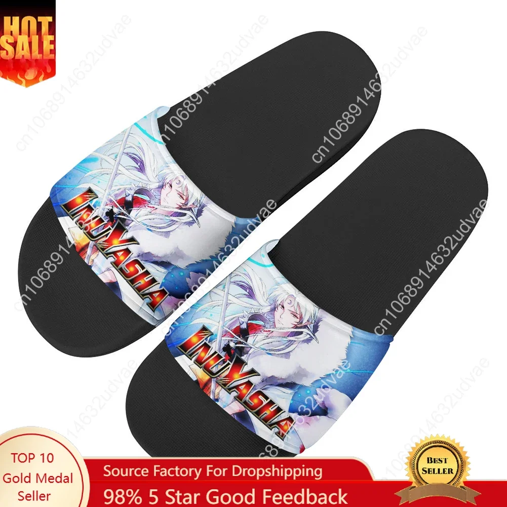 

Inuyasha Sesshomaru Sandals Home Slippers Water Shoes Men Women Teenagers Sandal Bathroom Beach Pool Custom Slipper