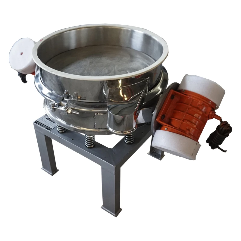 Large Capacity Tapioca Flour Powder Direct Bottom Discharge Vibro Sifter Vibrating Screen Machine
