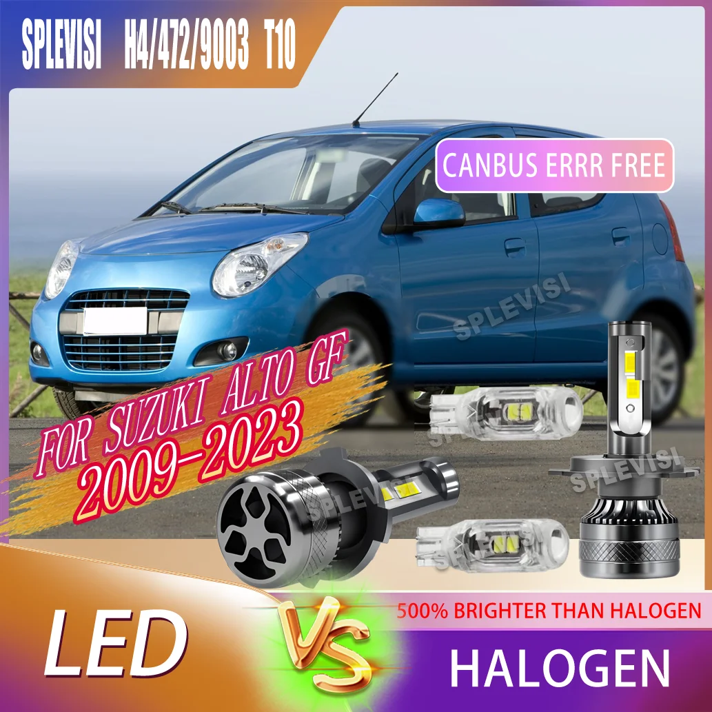 

built-in CANBUS LED Headlight Hi Lo plug-and-play simplicity For SUZUKI ALTO GF 2009 2010 2011 2012 2013 2014 2015 2016-2023