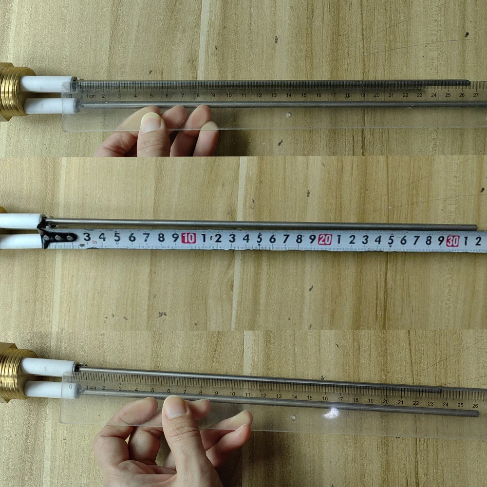 Sonda con Sensor de nivel de agua de alta temperatura de 1,31 pulgadas, electrodo de nivel de líquido de acero inoxidable, caldera de ebullición para piezas de calderas de vapor