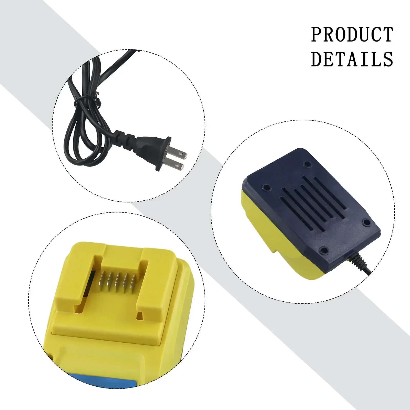 

Fast Charging Lithium Ion Battery Charger For Power Tools Monitor The Battery's Charging Progress Fit With A Wide Range Of Model