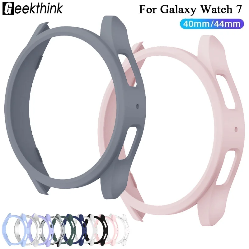 PC Case for Samsung Galaxy Watch 7 40mm 44mm SmartWatch Cover Protector Hollow Bumper for galaxy Watch 7 40 mm 44 mm Accessories