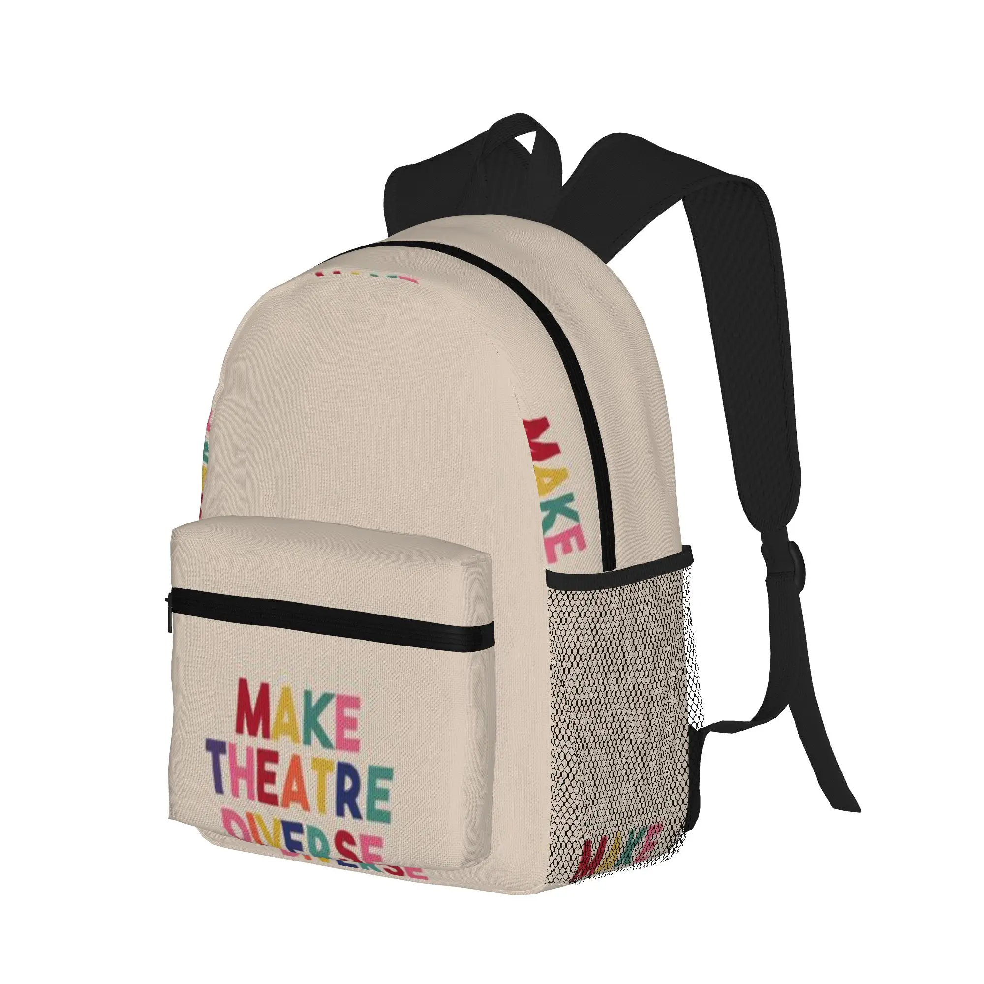 Make Theatre Diverse  Casual Backpack for Students and Adults Bags for women