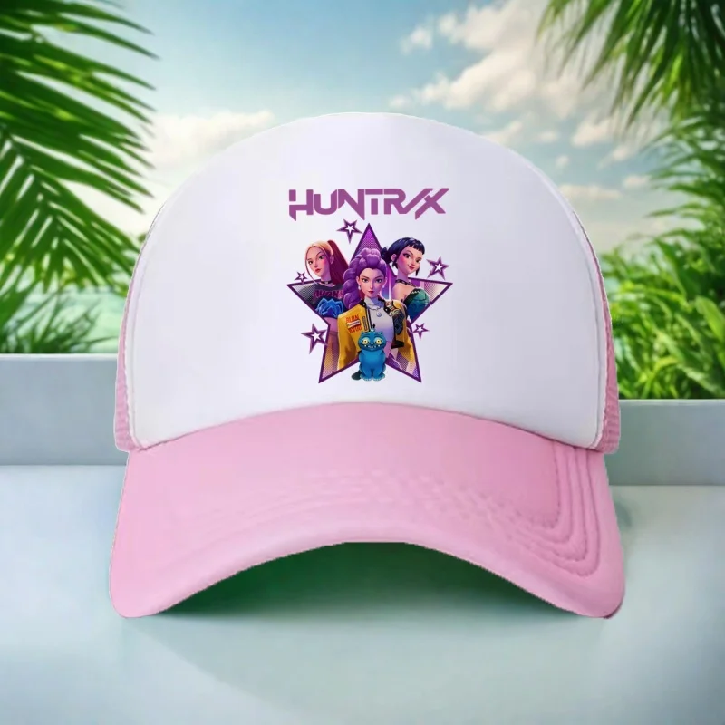 

Children Hat Cute Street Music Dance Print 6-15 Years Boy Girl Youth Travel Sun Hat Baseball Hat 58CM Charming Casual Sports Hat