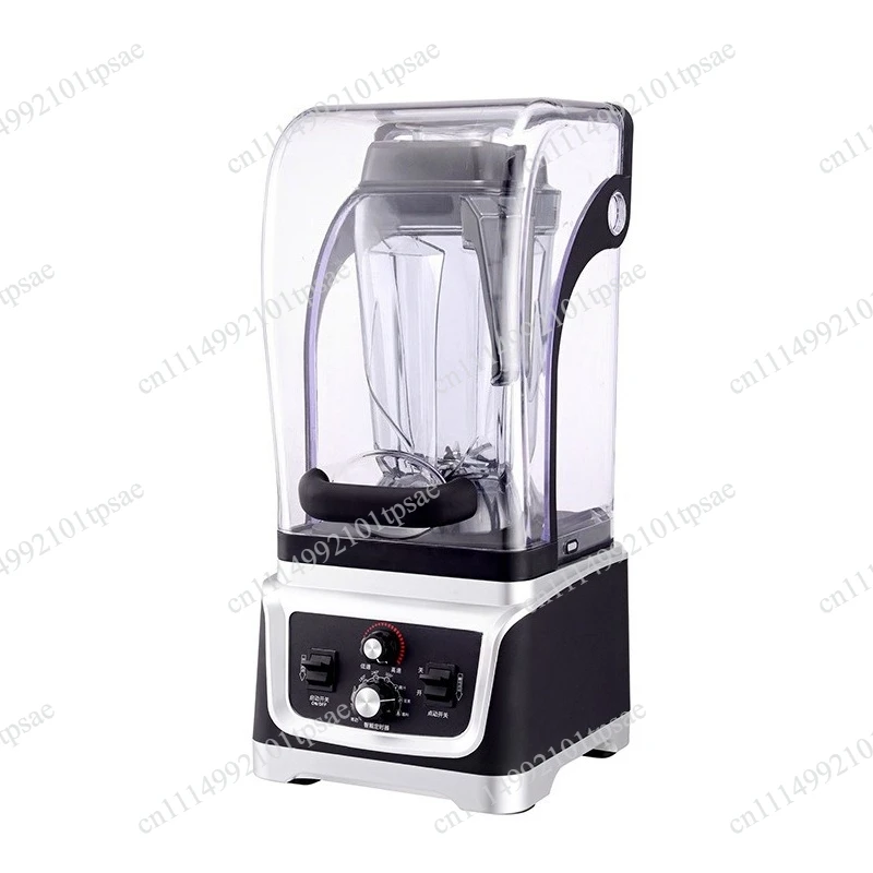 Commercial silent milk shake with cover, broken wall, crushed ice mixing, cooking, fresh ground grain soybean milk machine