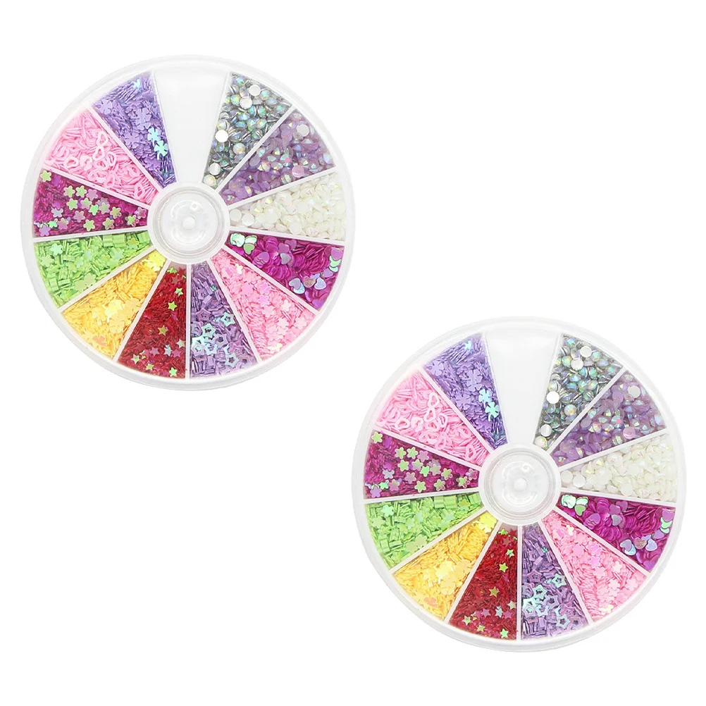 ชุดอุปกรณ์ตกแต่งเล็บ 150 ชิ้น สำหรับใช้ในบ้านหรือร้านค้า ประกอบด้วยกลิตเตอร์รูปดาว สติ๊กเกอร์ คริสตัล อุปกรณ์ทำเล็บ ไอเดียของขวัญ