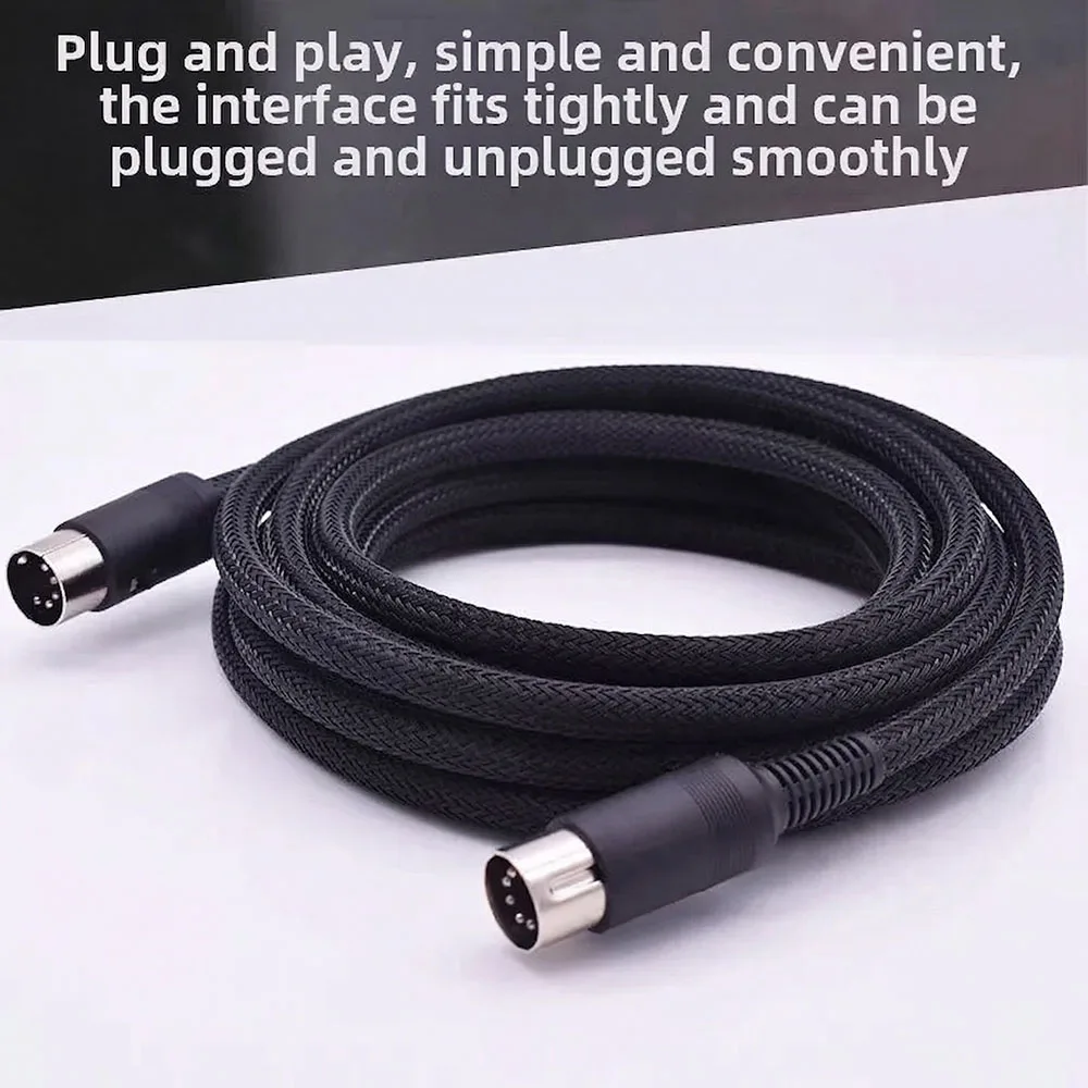 Aouyade 5 Pin XLR to XLR Male to Male Speaker Cable for EDIFIER s1000ma R1900TV r2000db S201 S880 HiVi 5P XLR Audio Cable