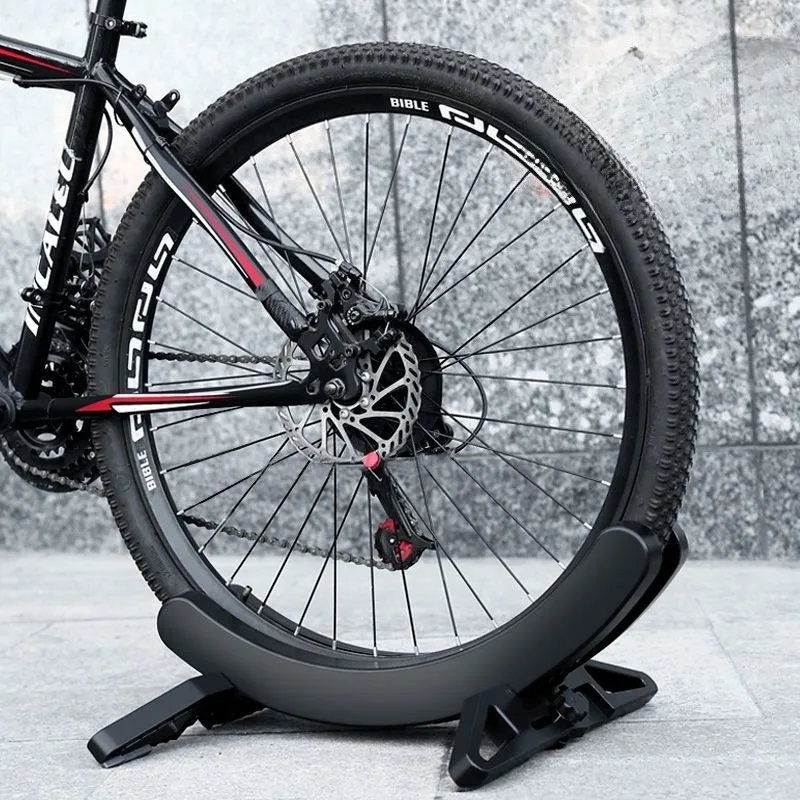 

Bike Parking Rack Mountain Road Bike Display Foot Support Adjustable Maintenance Bicycle Racks Lightweight Bicycle Accessories