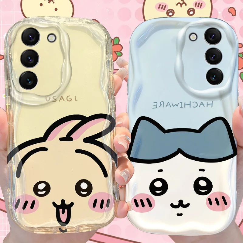 C-Chiikawas Phone Case for Samsung Galaxy S26 S25 S24 Plus S23 Ultra S22 S21 S20 FE A73 A71 4G A57 A56 A55 A54 5G A53 Soft Cover