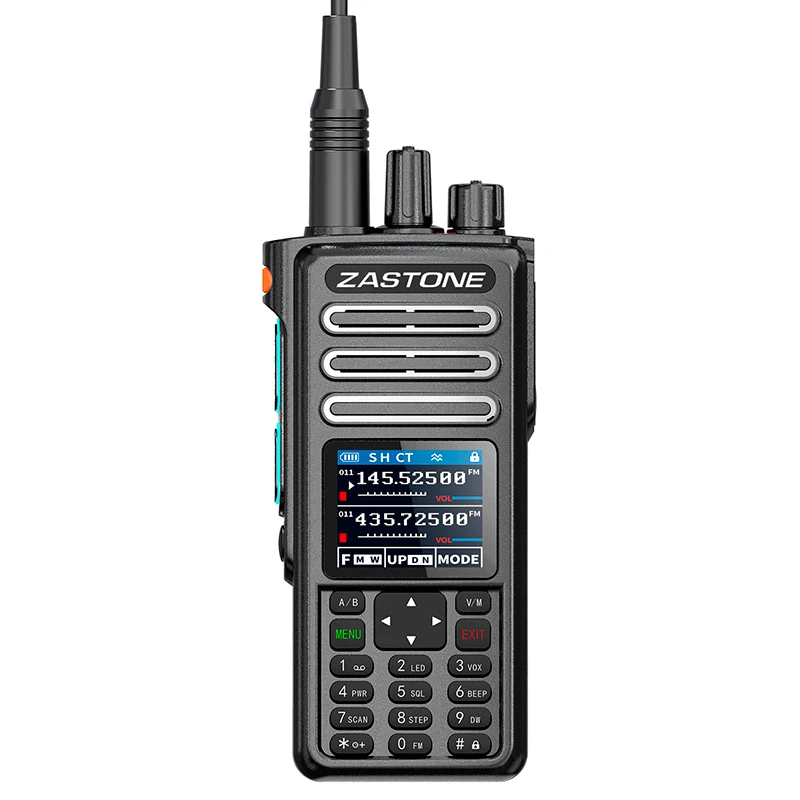 

2024 ZASTONE M9 10W Walkie Talkie Ham Amateur 2 Way Radio AM Air Aviation Band High Power Walkie-Talkie CTCSS FM Radio