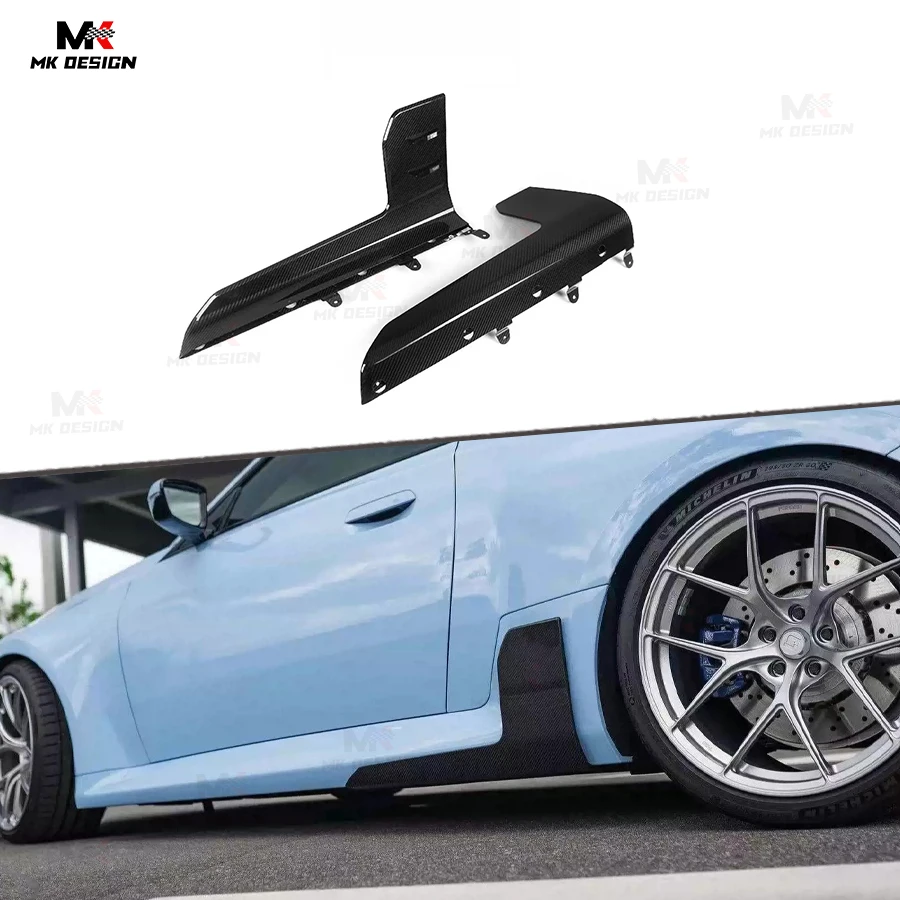 

Carbon Fiber MP Style Side Skirts for BMW M2 G87 2022-IN Side Skirts Extension Apron Bumper Side Skirts Rocker Panel Auto Parts