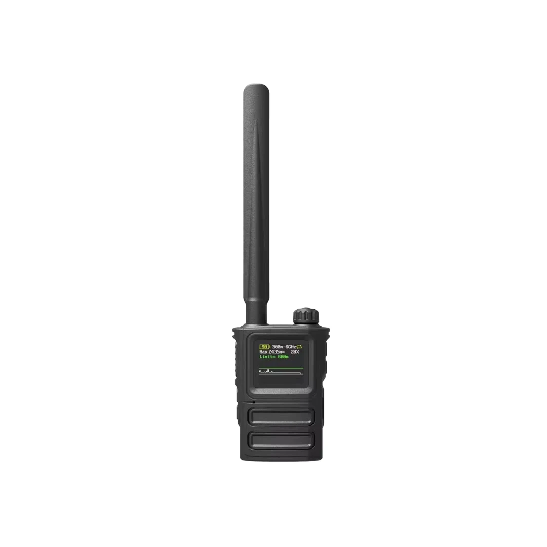 

Drong Alarm S10 Drone Detector 6GHz 300M Range with 3000mAh Battery Support Russian English Handheld Drone Detection