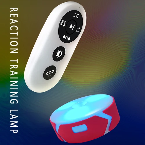 Imagen 2 del producto Luz de entrenamiento de agilidad de respuesta, entrenamiento físico infantil, control remoto para controlar la operación de la luz