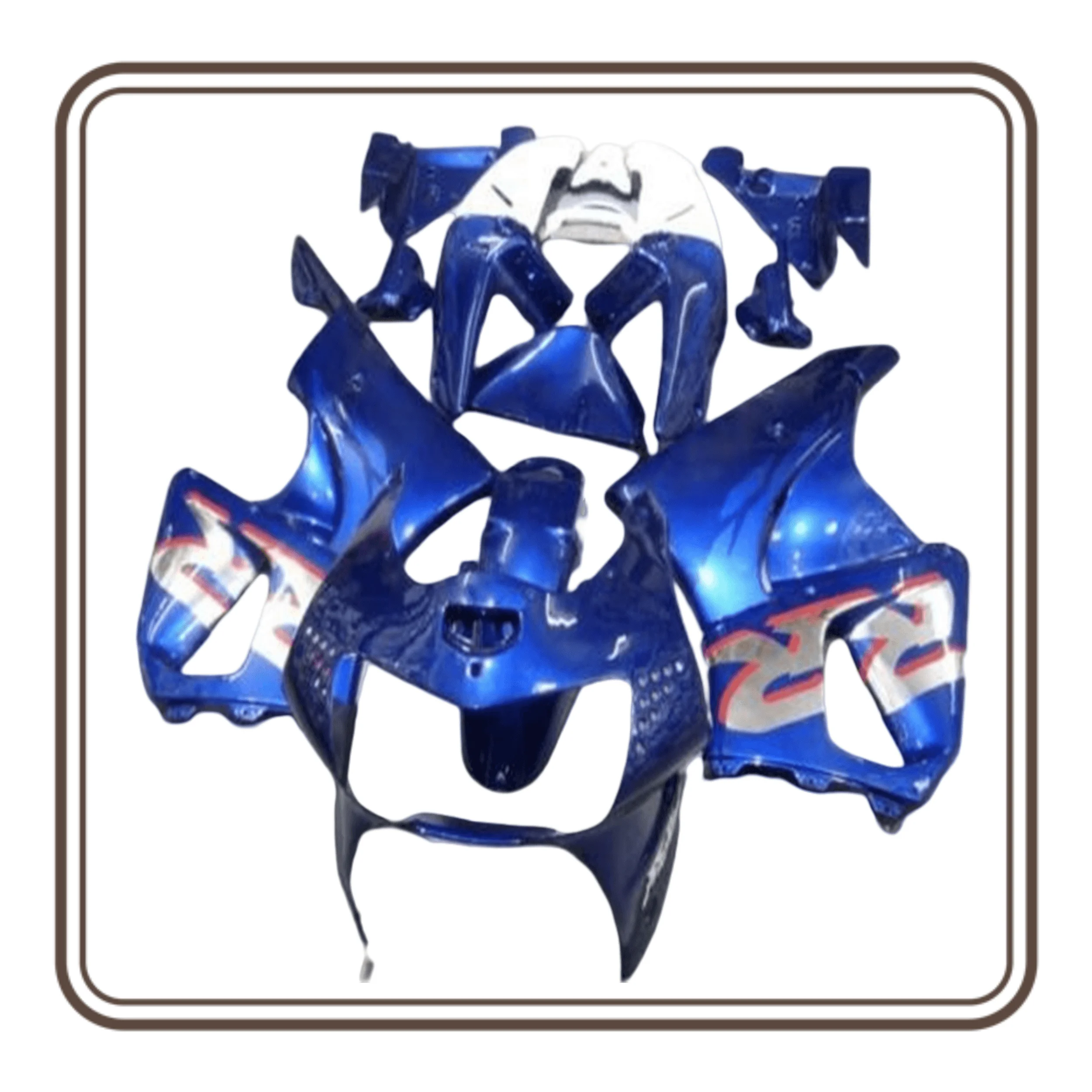 

New ABS Plastic fairings Fit For Honda CBR900RR 919 1998 1999 CBR 900 RR 98 99 CBR919 cbr 919 Blue silvery Fairing Kit