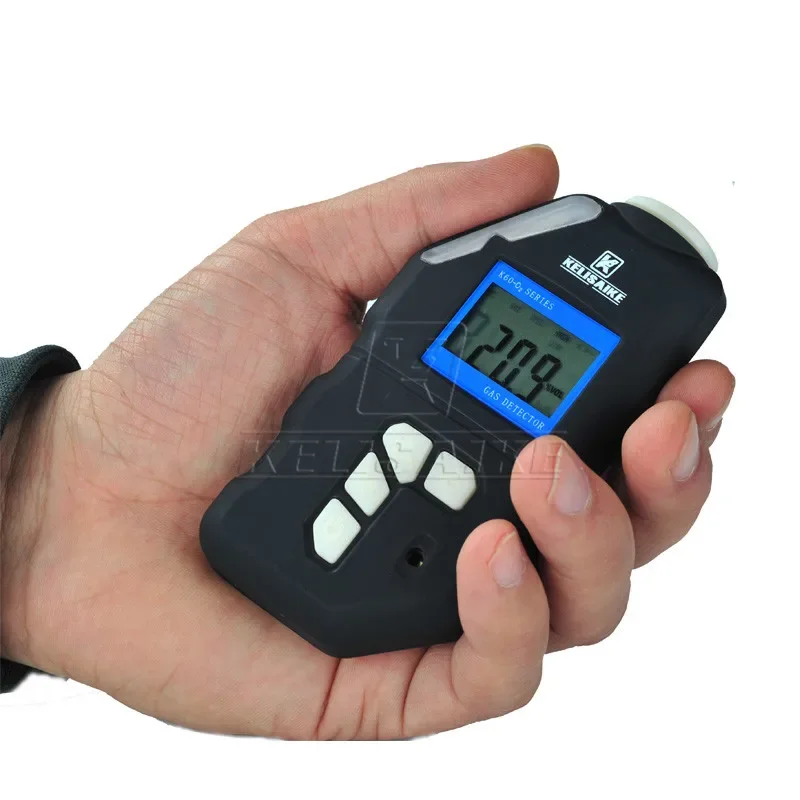 Mini Oxygen Meter Portable O2 Gas Concentration Detector with LCD Display and Sound-light Alarm