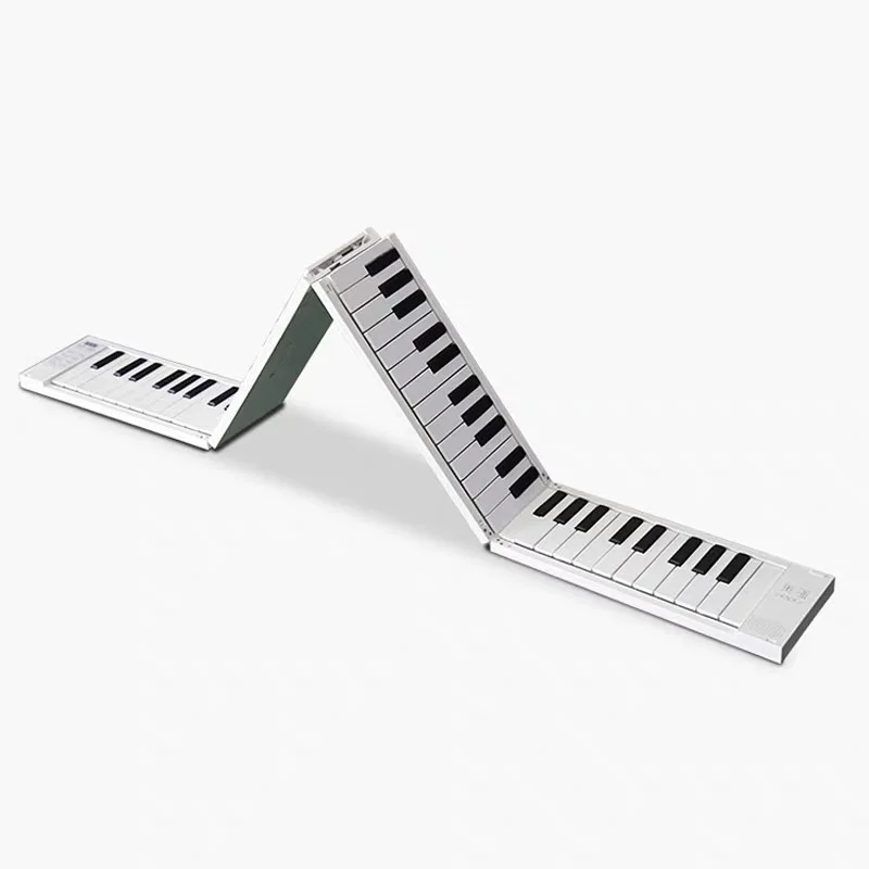 

Foldable Electronic Keyboard Piano 88 K-eys Folding Piano Portable Digital Piano for Piano Student Musical Instrument DC5V