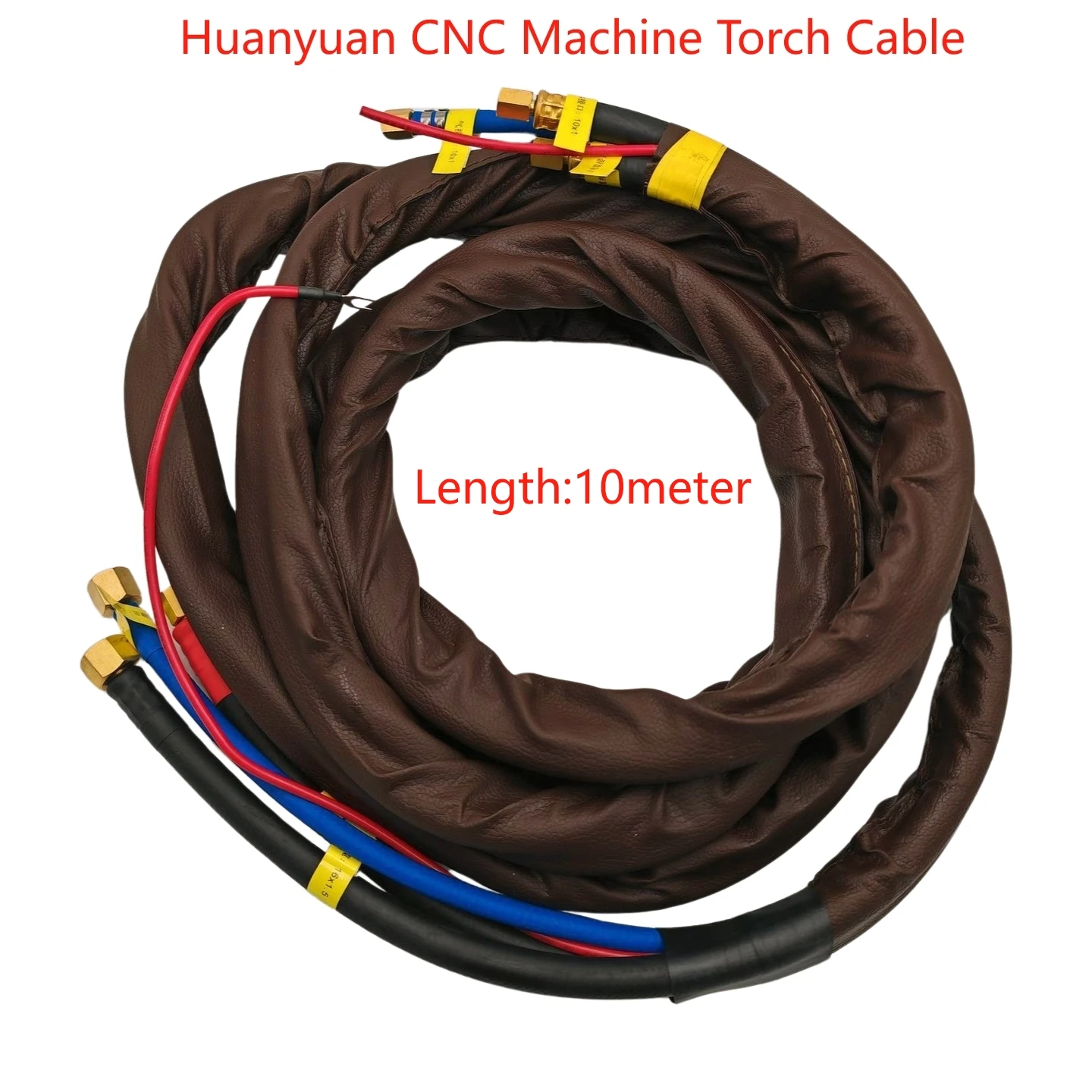 10meters Cable for FY-A200H FY-XF300H FY-XF400H Wulian Pan Ocean Plasma Cutting Torch Huanyuan LGK200 LGK300 CNC Machine