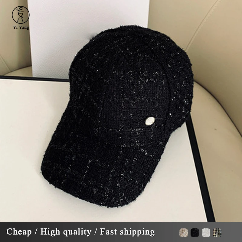 Winter Warm Y2K Baseball Cap Women\'s Versatile Hats Solid Color Casual Sports Cap Plush Thicken Female Designer Hip Hop Caps