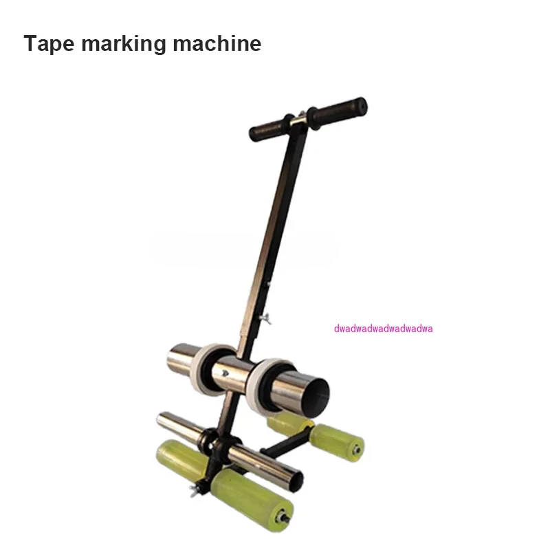 Parking Space Tape Marking Machine Road Line Marking Drawing Machine School Basketball Court Business District Tape Sticking