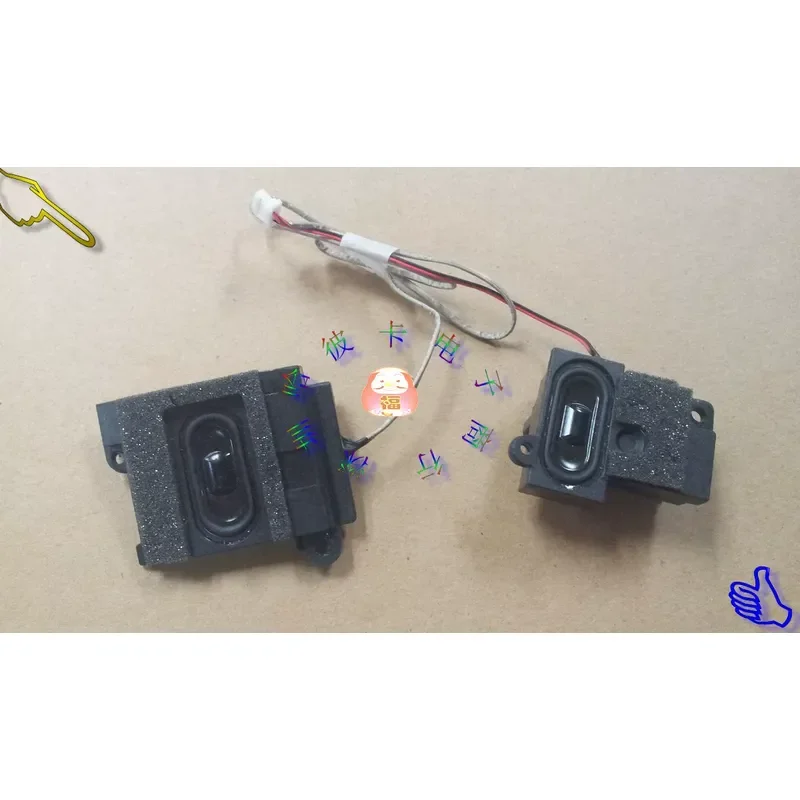 Front Left and Right Speakers for HP Pavilion DV6-7000 Series Laptop Replacement Audio Sound Module