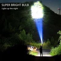 High-Power Rechargeable Flashlight with Side Light, 3 Lighting Modes, Suitable for Camping, Outdoor Activities, and Adventures 4