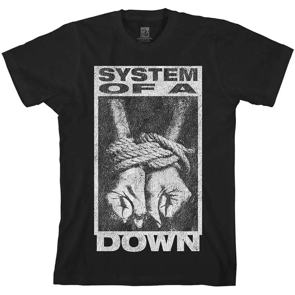 System Of A Down Ensnared Black T Shirt New Official