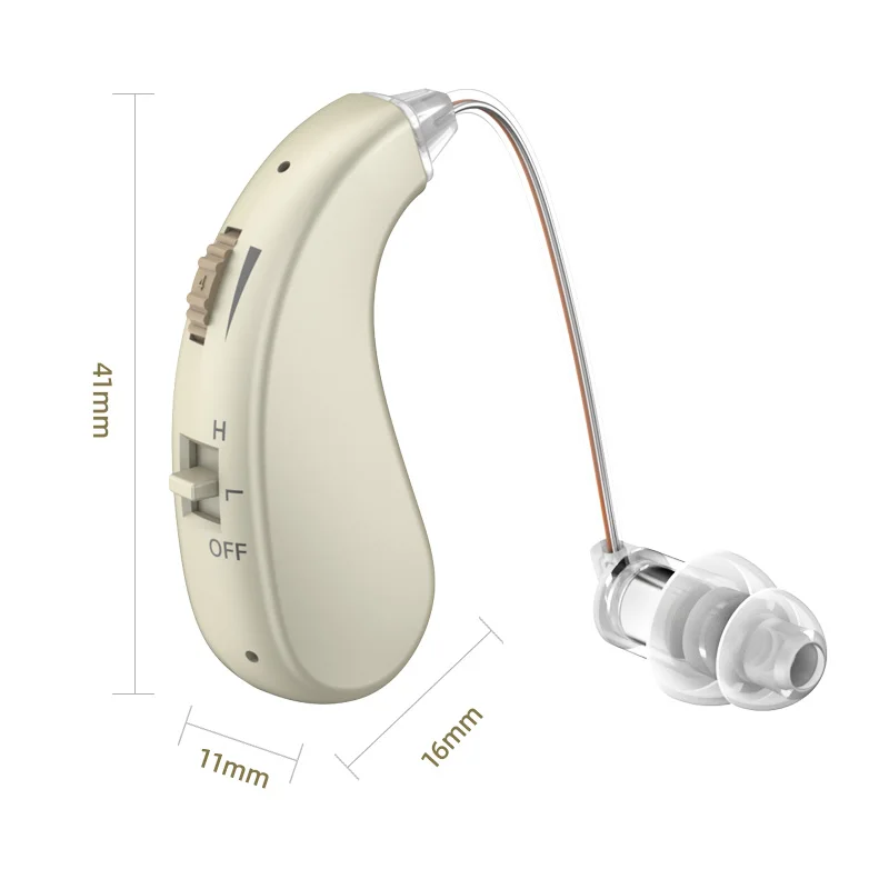 Enlarged hearing health earphones enhance ear sound protection for the elderly with hearing loss and tinnitus For Hearing Aid