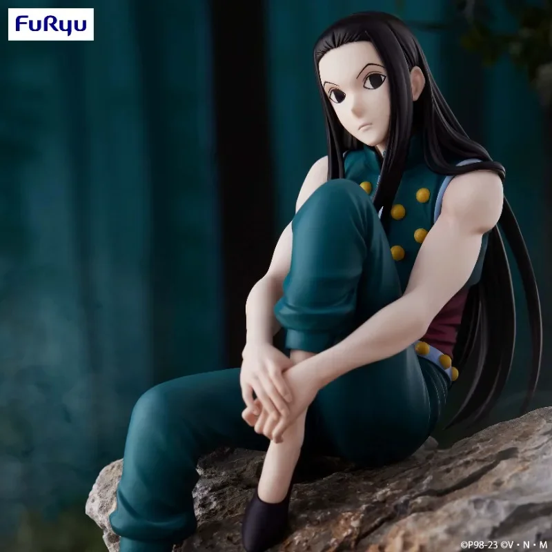 FuRyu HUNTER×HUNTER Illumi Zoldyck Anime Surroundings Action Toy Figures Christmas Gifts Kawaii