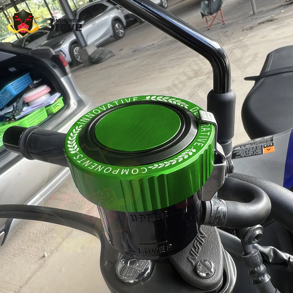 For Z750 Z900SE Z1000SX Ninja ZX6R Ninja ZX10R Motorcycle Accessories Front Brake Fluid Reservoir Tank Oil Cup Cap Cover