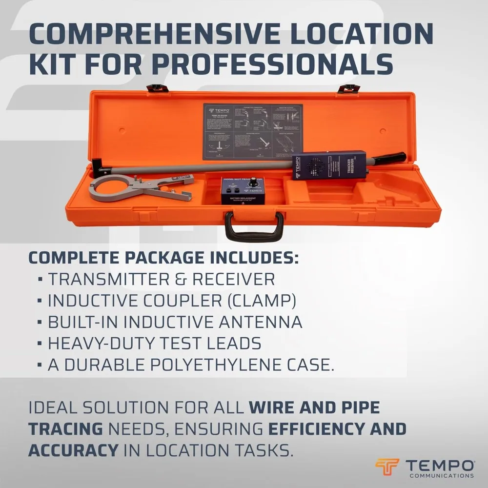 

Communications 501 Tracker II Underground Wire Locator, Buried Wire Locator, Underground Wire Tracer