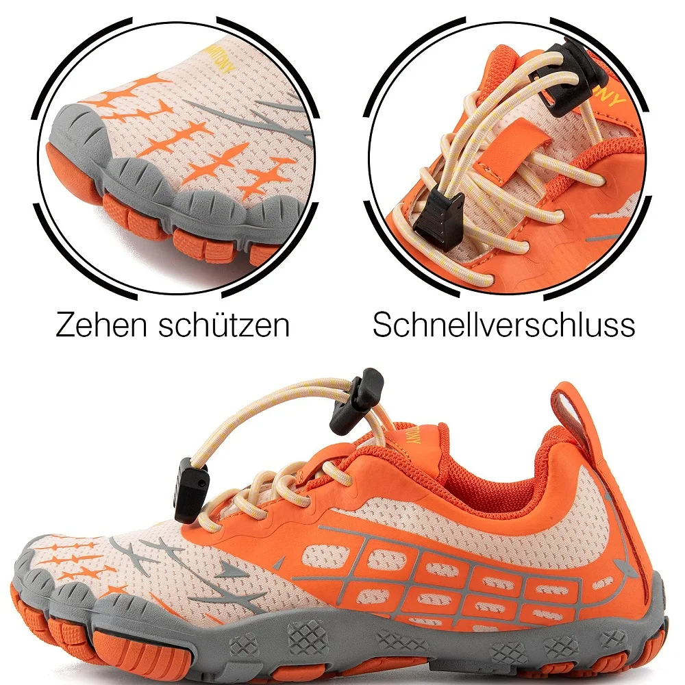 Schwimmen Schuhe Junge Strand Aqua Schuhe Mädchen Quick Dry Barfuß Upstream Surfen Hausschuhe Wandern Wasser Schuhe Waten Unisex Turnschuhe