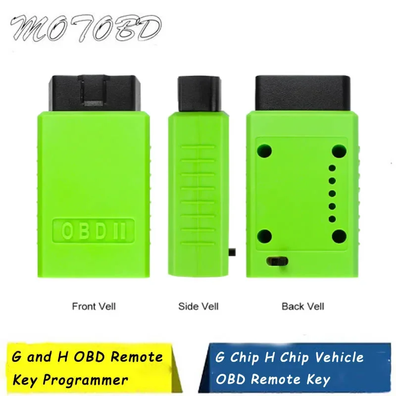 OBD2 For Toyota G Chip H Chip Vehicle OBD Remote Key Programming Device With Switch Add Transponder Via OBD2 Key Programmer