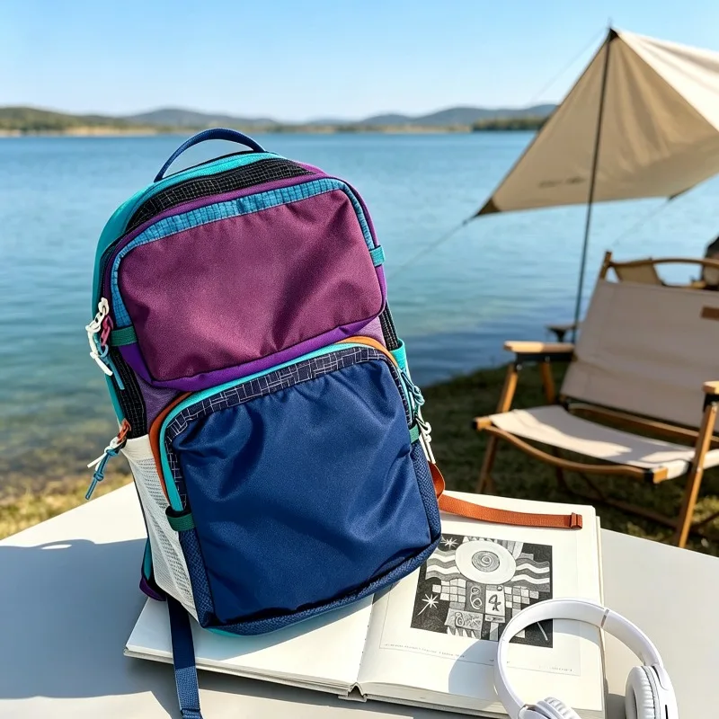 2026 New 16L Western style Dopamine Backpack Waterproof Outdoor Travel Mountaineering Commuting Backpack Large Capacity Backpack