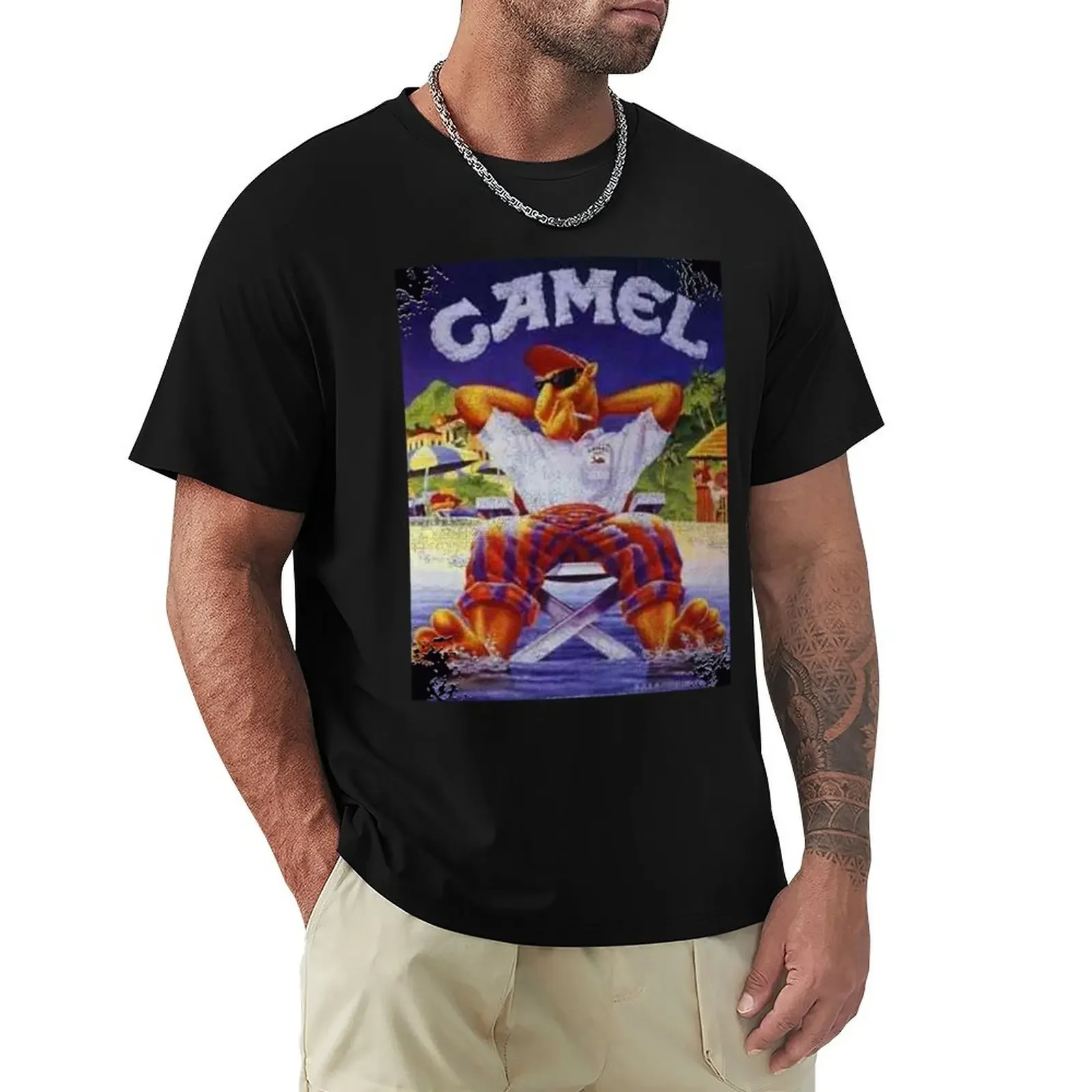 Camel Cigarettes T-Shirt cheap stuff plus sizes heavyweight t shirts for men