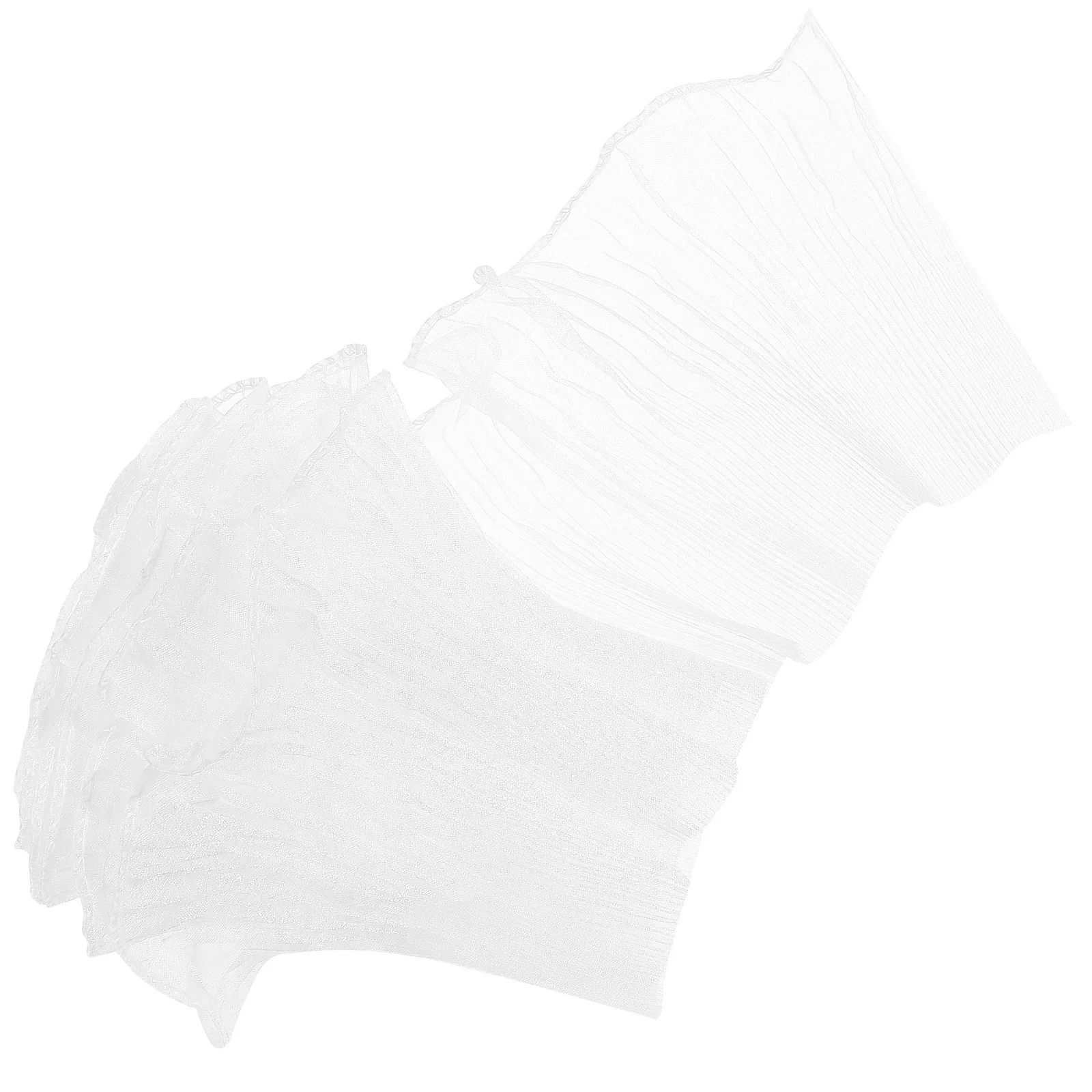 

Wave Edge Ruffle Trim Ribbon Pleated Polyester Fabric For Sewing Wedding Dress Craft Decoration Chiffon Decor