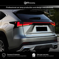 AKD Tail Lamp For Lexus NX200t  LED Tail Lights 2015-2021  NX300 NX300h Fog Lights Day Running Light DRL Tuning Cars Accessories