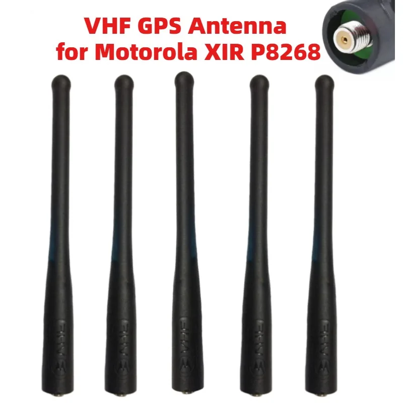 

5PCS 14CM VHF 136-174 MHz GPS Antenna for Motorola XiR P8268 APX6000 APX7000 APX4000 XPR6350 APX6500 APX7000 APX7550 DGP4150