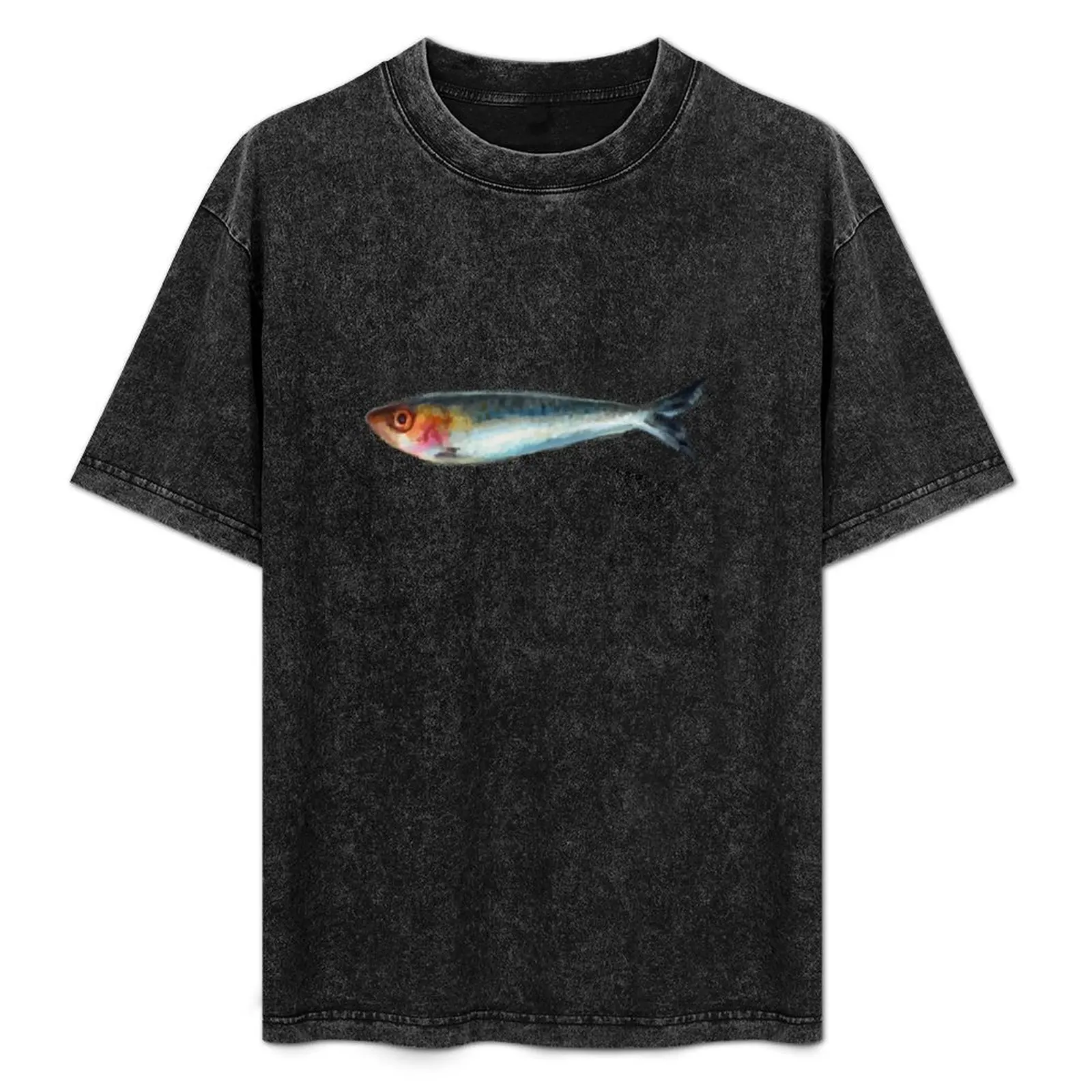 

Sardine T-Shirt designer shirts cute tops graphic t shirt vintage kawaii clothes men tshirt