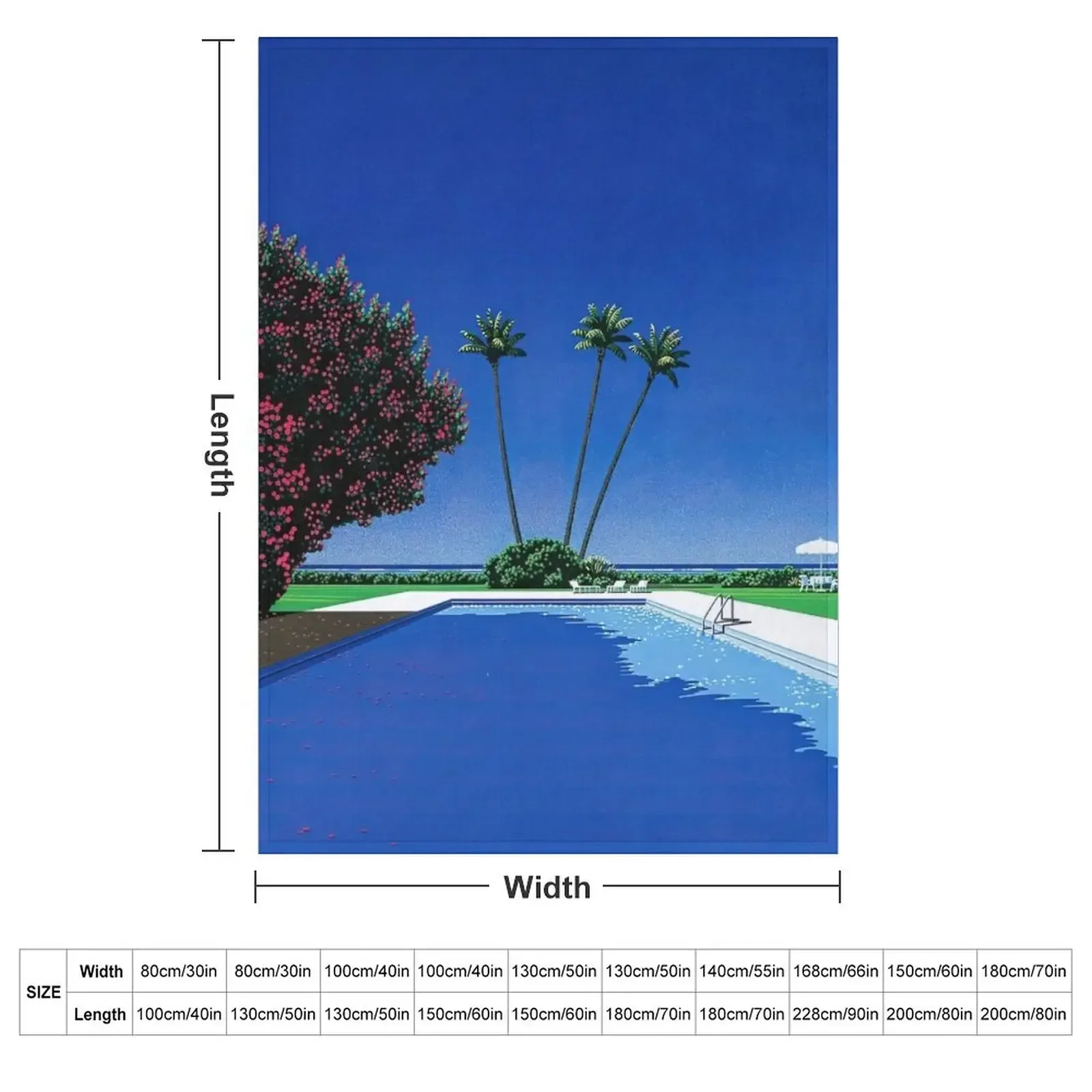 Time goes by - Hiroshi Nagai Throw Blanket Plush Moving Decorative Sofa For Decorative Sofa Nap Thins Blankets