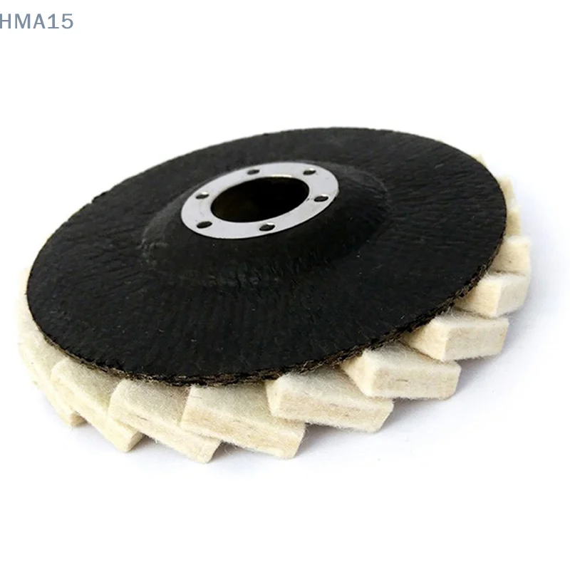 

125mm Polishing Wheels 5inch Flap Felt Louver Disc Angle Grinder Wool Buffing Wheel Metal Waxing Polishing Disc