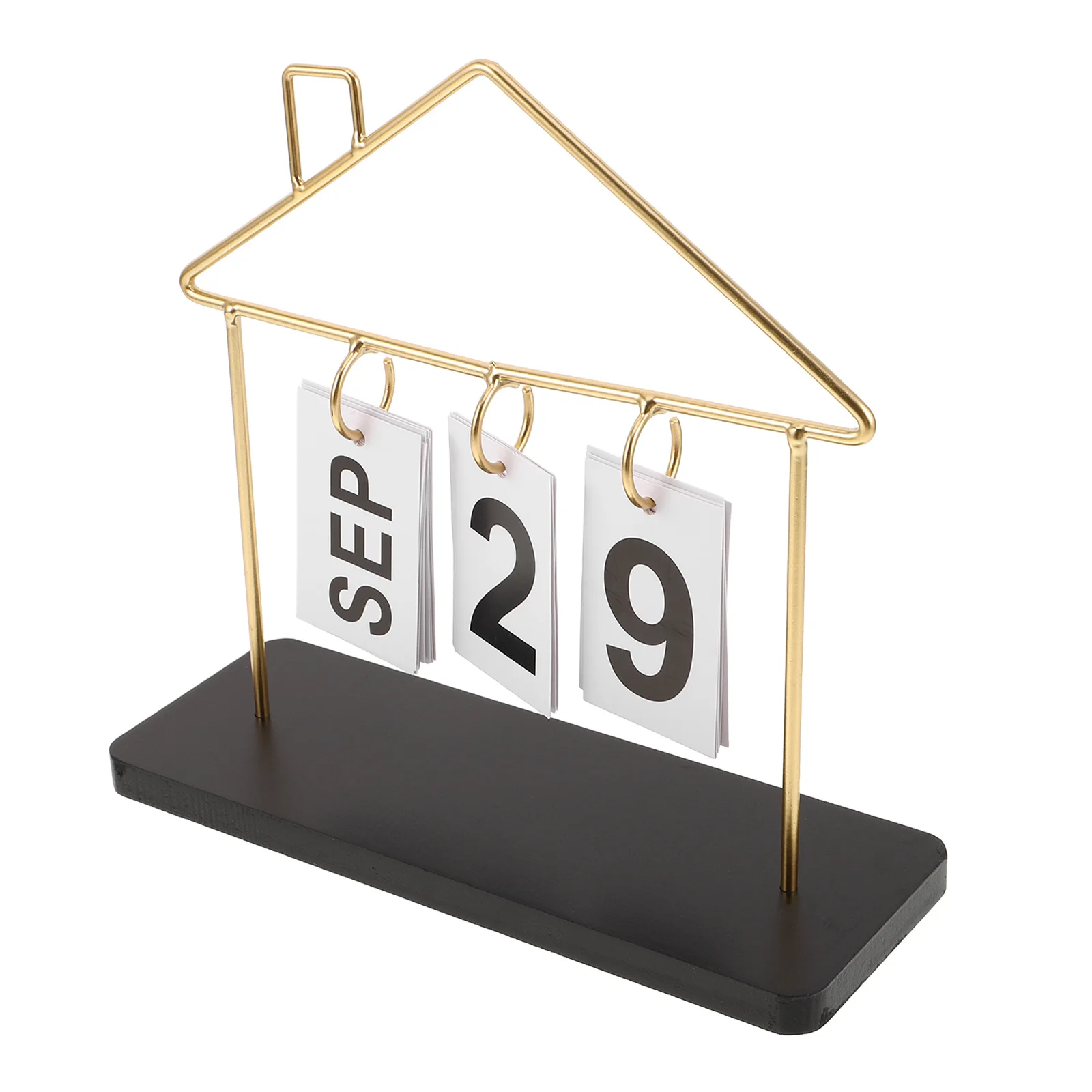 

Вечный перекидной календарь, креативный металлический настольный календарь, 2025 год, ежедневный настольный органайзер для домашнего офиса, многоразовый настольный аксессуар